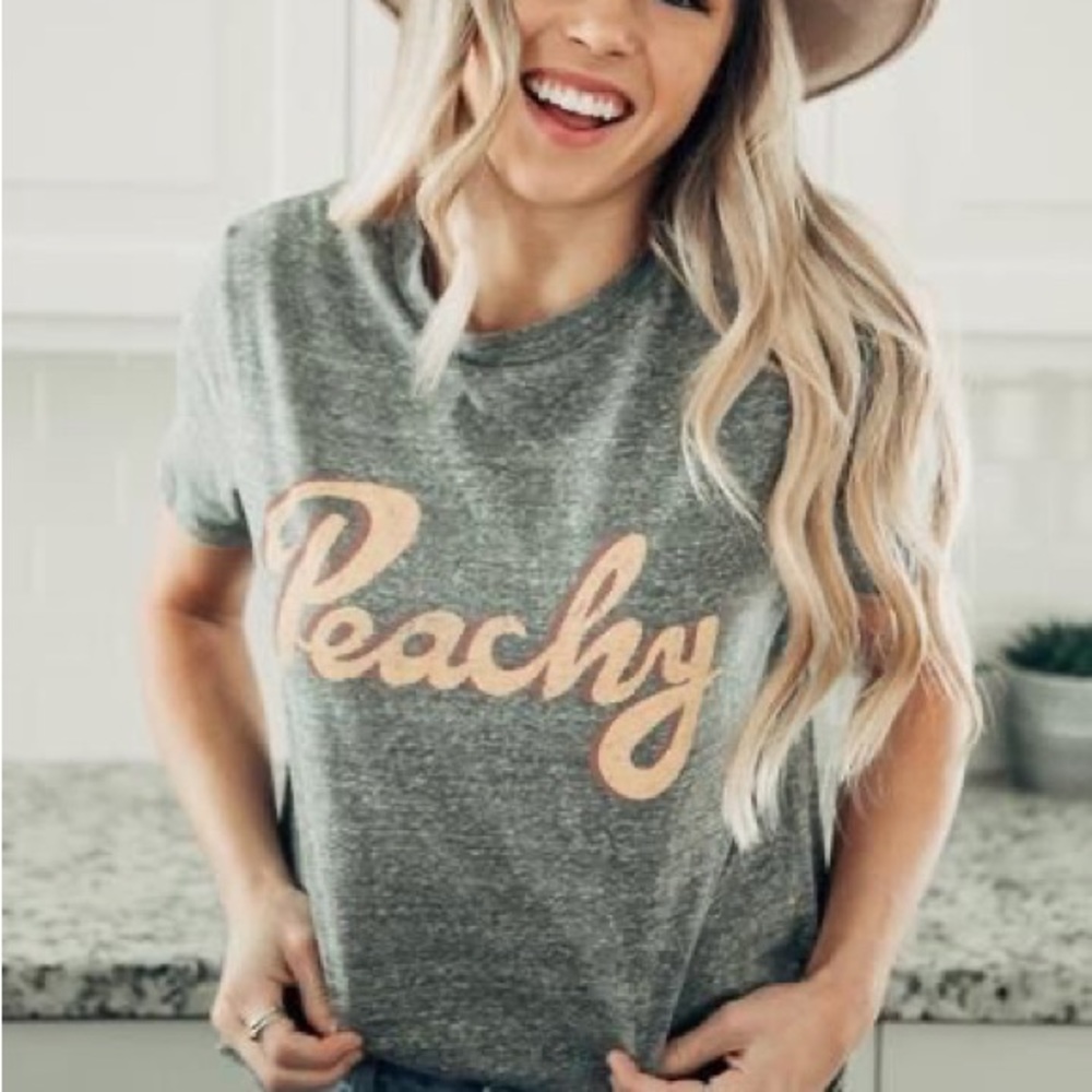New Peachy Grungy Pop 70s Sleaze Graphic Tee